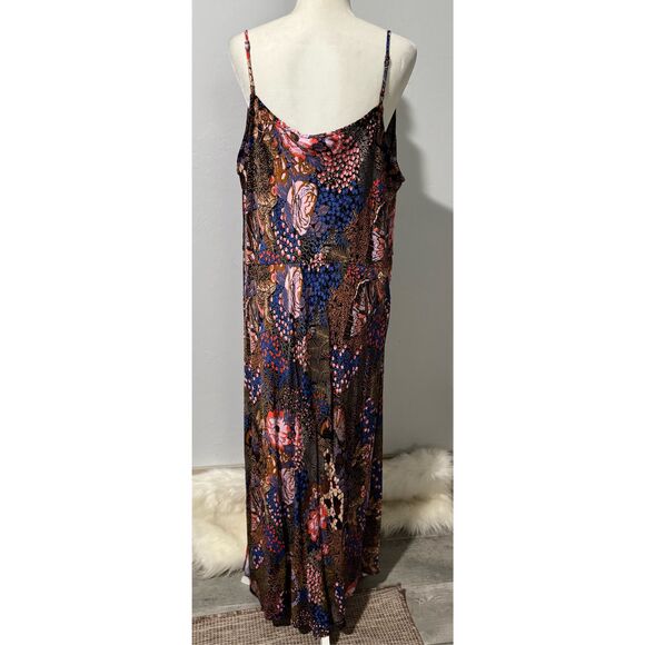 Anthropologie The Elyse slip dress floral print sleeveless 3X - Picture 12 of 13